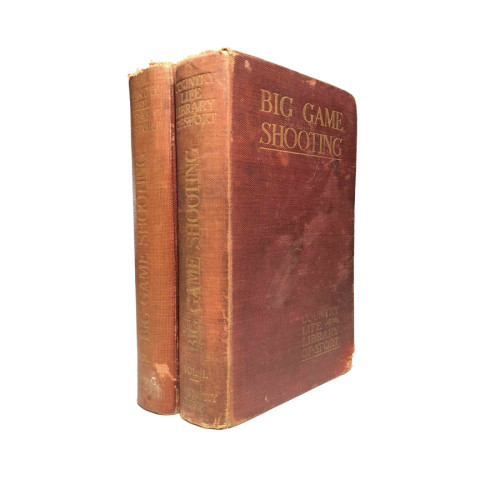 Hutchinson, Horace G. Big Game Shooting 2 Vols.  (Country Life Library of Sport)
